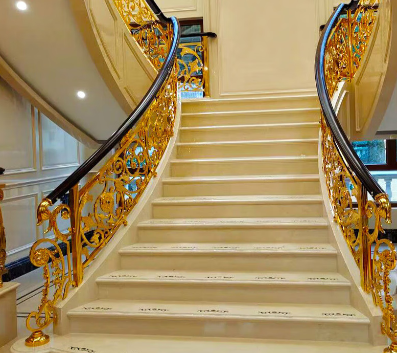 高檔樓梯扶手定制 會所護欄定制(圖1) 高檔樓梯扶手定制 會所護欄定制(圖1)