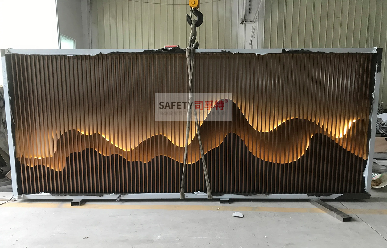 金屬山水屏風隔斷:新中式古典風,精致優雅,輕奢舒適(圖2) 金屬山水屏風隔斷:新中式古典風,精致優雅,輕奢舒適(圖2)