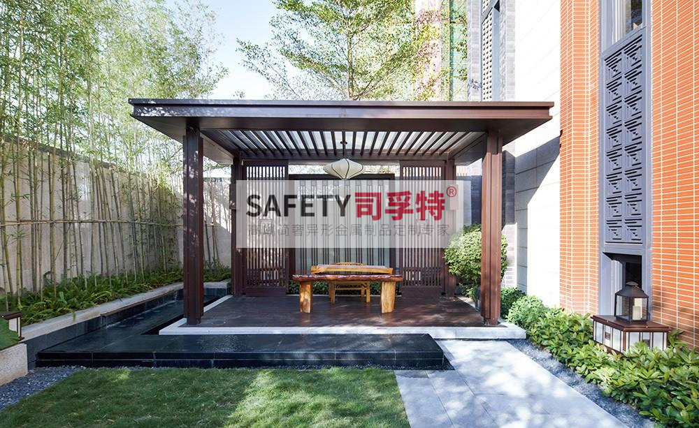 庭院景觀設(shè)計:精制不銹鋼(鋁藝)涼亭搭配智能遮陽(圖14) 庭院景觀設(shè)計:精制不銹鋼(鋁藝)涼亭搭配智能遮陽(圖14)