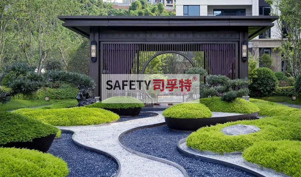 庭院景觀設(shè)計:精制不銹鋼(鋁藝)涼亭搭配智能遮陽(圖4) 庭院景觀設(shè)計:精制不銹鋼(鋁藝)涼亭搭配智能遮陽(圖4)