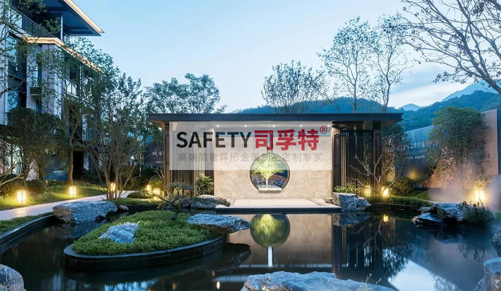 庭院景觀設(shè)計:精制不銹鋼(鋁藝)涼亭搭配智能遮陽(圖6) 庭院景觀設(shè)計:精制不銹鋼(鋁藝)涼亭搭配智能遮陽(圖6)